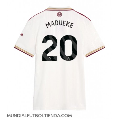 Camiseta Arsenal Noni Madueke #20 Tercera Equipación Replica 2025-26 para mujer mangas cortas